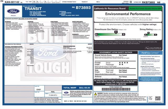 new 2024 Ford Transit-250 car, priced at $53,917