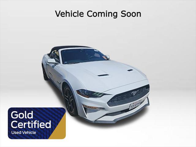 used 2021 Ford Mustang car, priced at $22,750