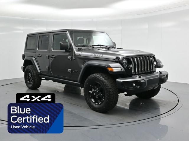used 2020 Jeep Wrangler Unlimited car, priced at $31,500