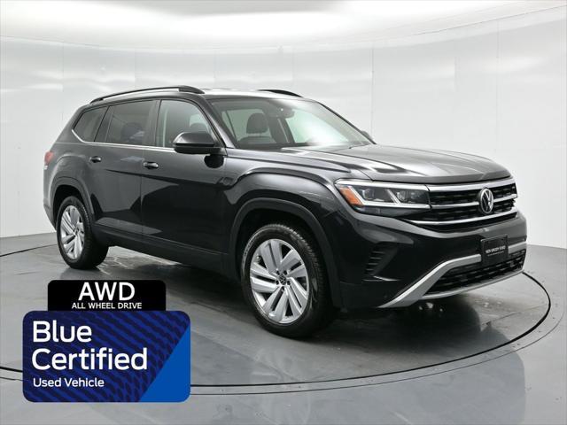 used 2021 Volkswagen Atlas car, priced at $24,250