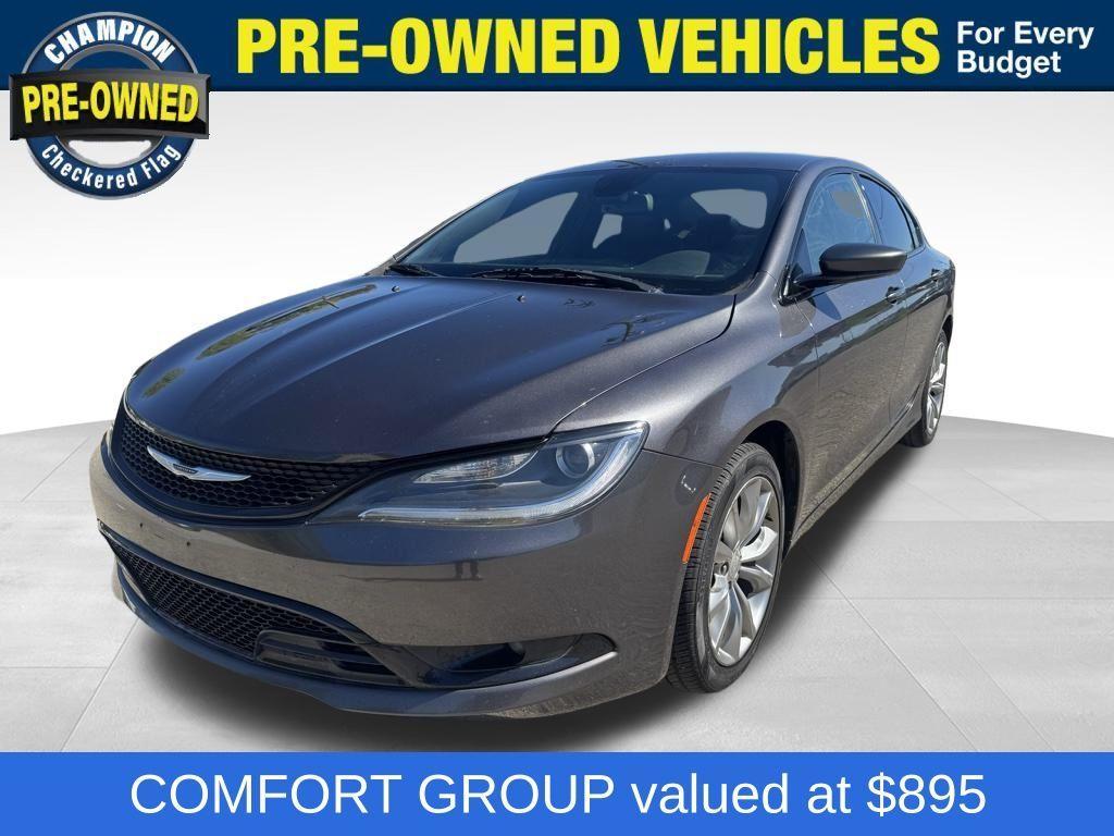 used 2015 Chrysler 200 car, priced at $8,500