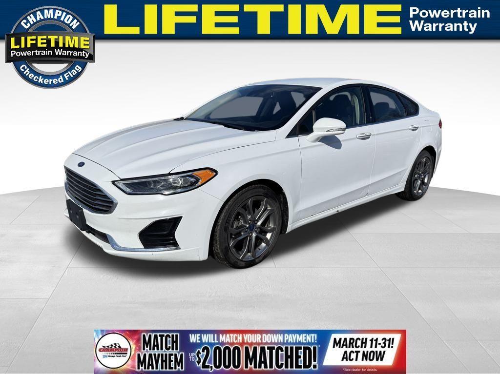 used 2020 Ford Fusion car, priced at $14,100