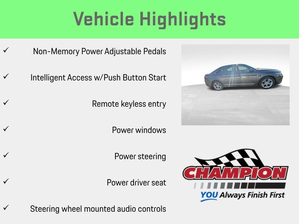 used 2015 Ford Taurus car, priced at $6,200