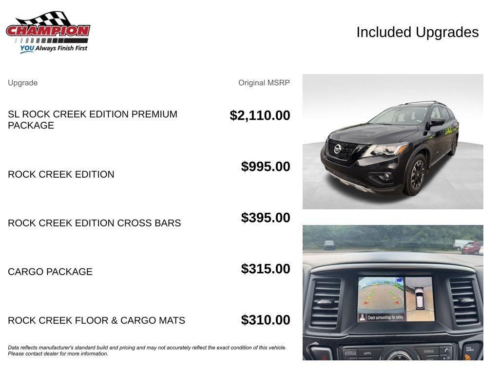 used 2020 Nissan Pathfinder car, priced at $19,700