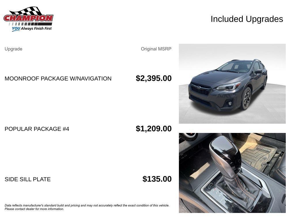 used 2020 Subaru Crosstrek car, priced at $22,050
