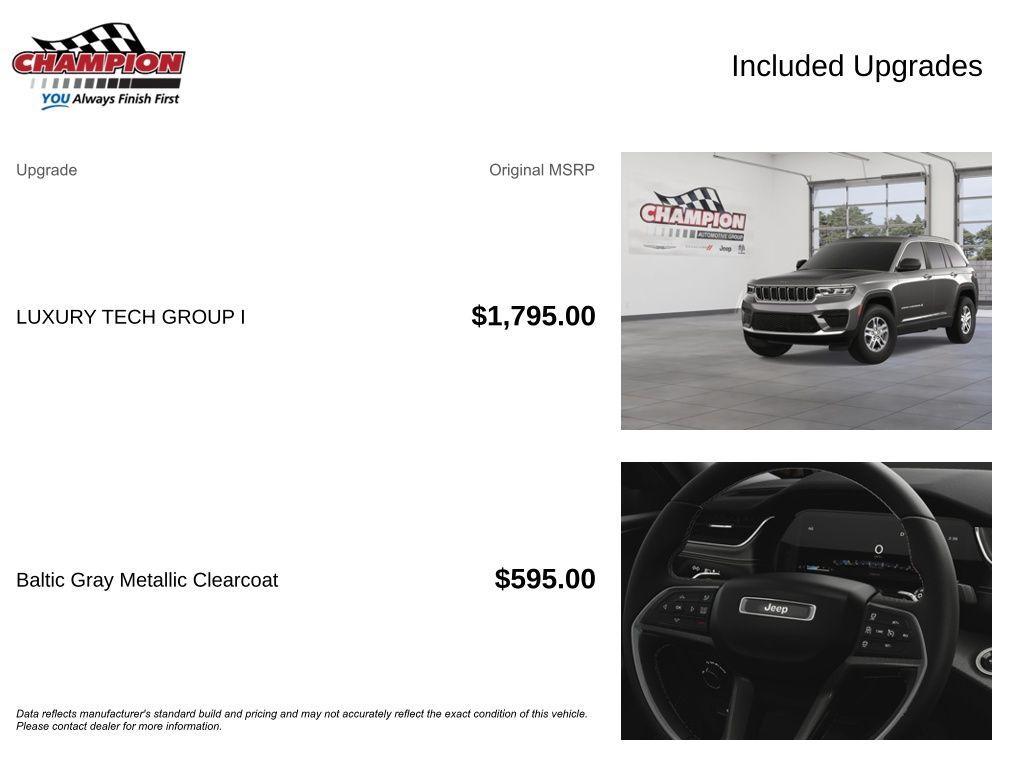new 2025 Jeep Grand Cherokee car, priced at $37,986