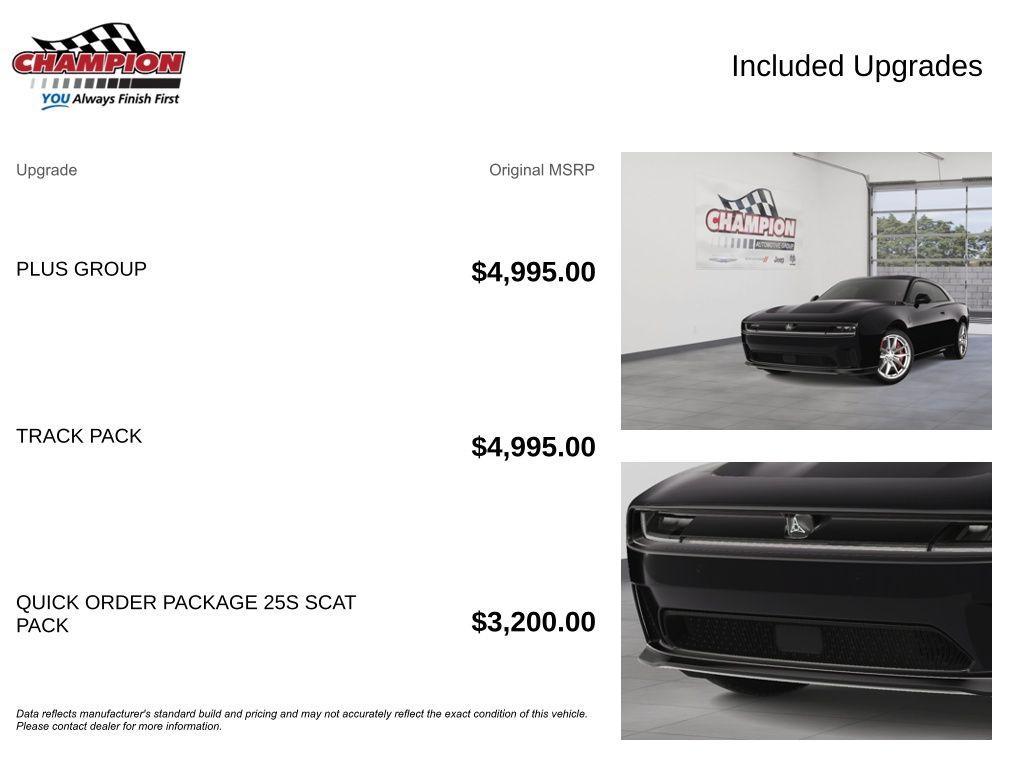 new 2025 Dodge Charger Daytona car, priced at $63,721