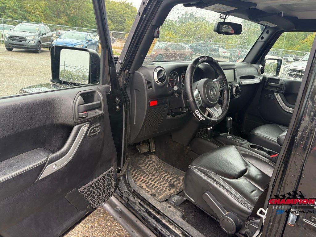 used 2016 Jeep Wrangler Unlimited car, priced at $21,000