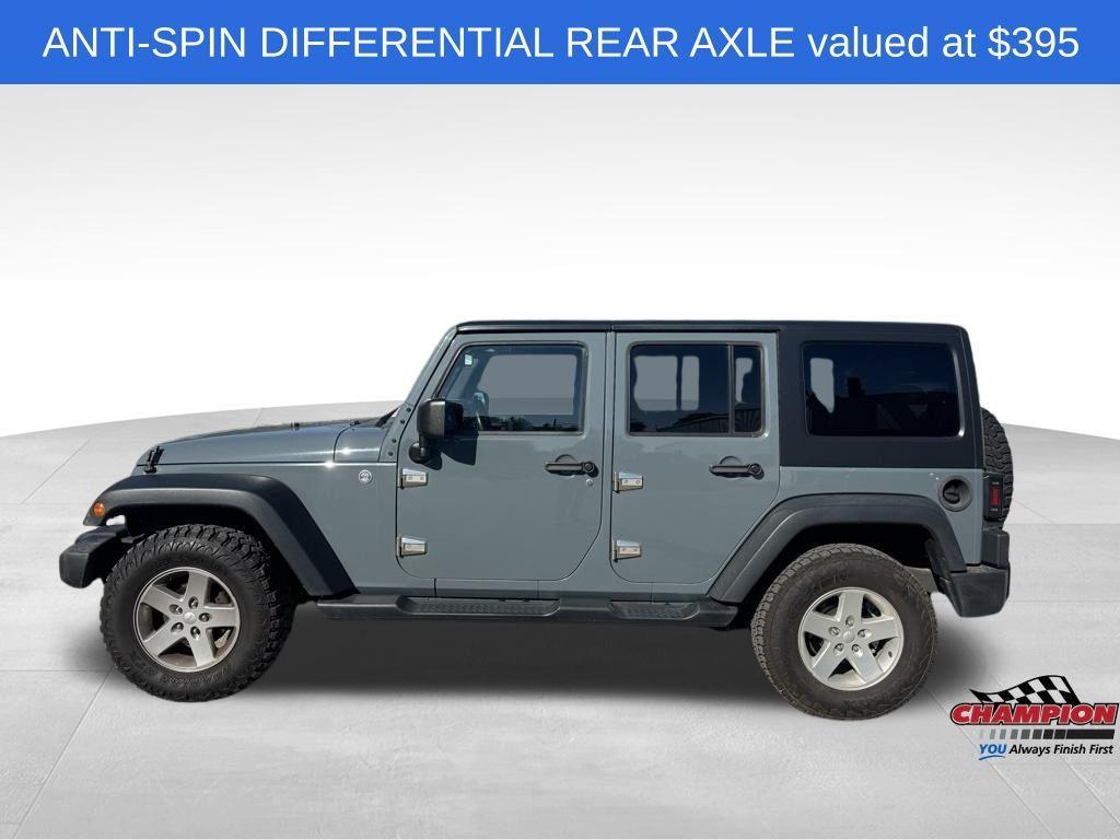 used 2015 Jeep Wrangler Unlimited car, priced at $7,500