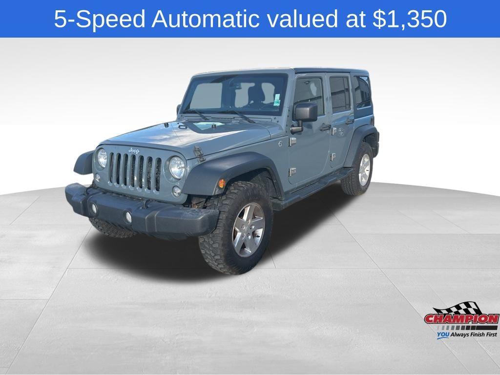 used 2015 Jeep Wrangler Unlimited car, priced at $7,500
