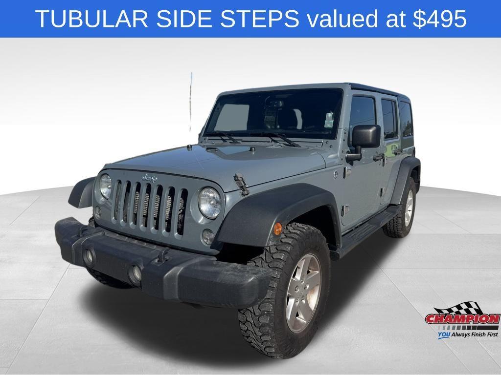 used 2015 Jeep Wrangler Unlimited car, priced at $7,500