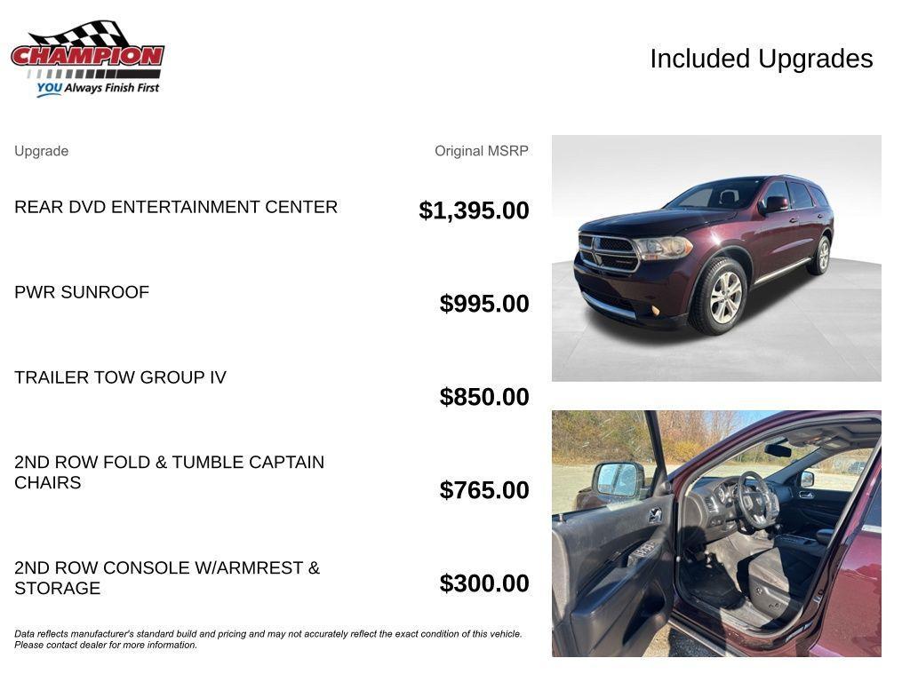 used 2012 Dodge Durango car, priced at $6,989