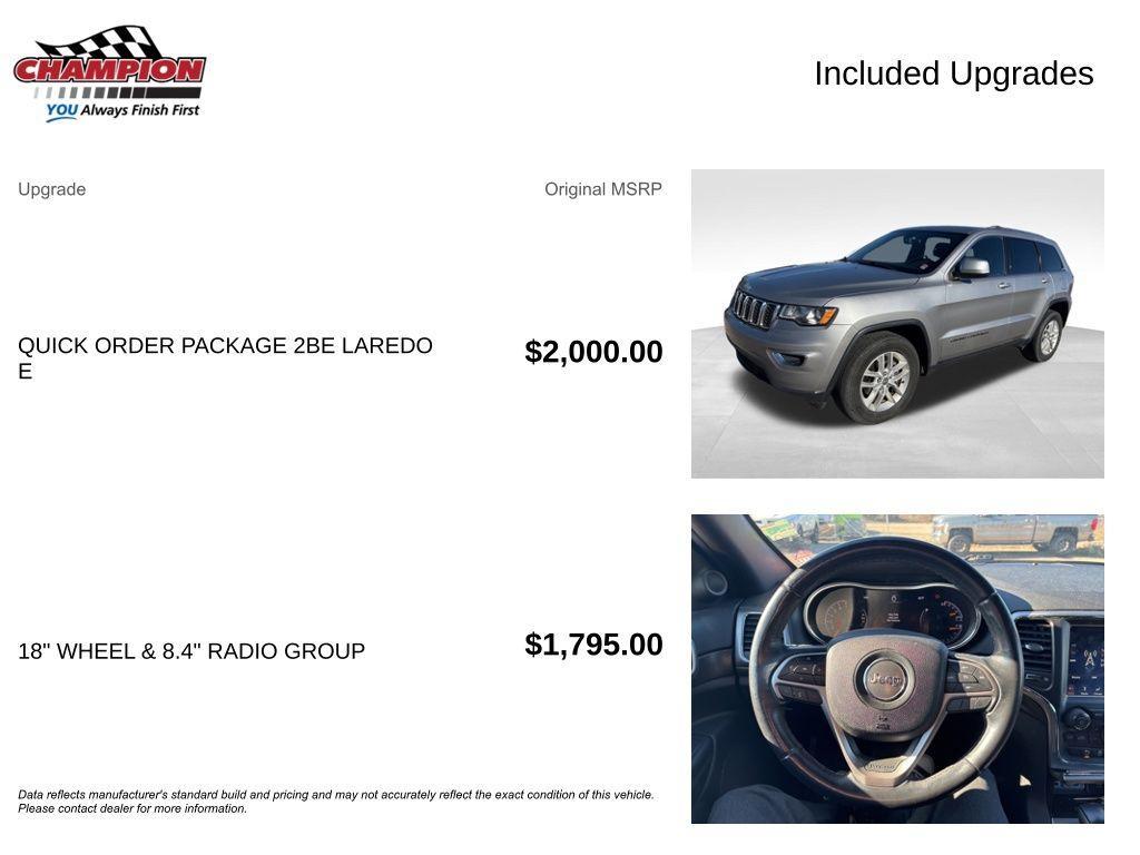 used 2018 Jeep Grand Cherokee car, priced at $14,500