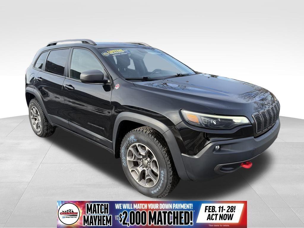 used 2020 Jeep Cherokee car, priced at $21,400