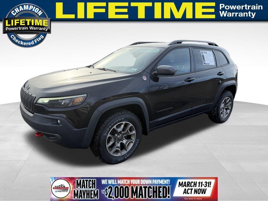 used 2020 Jeep Cherokee car, priced at $21,400