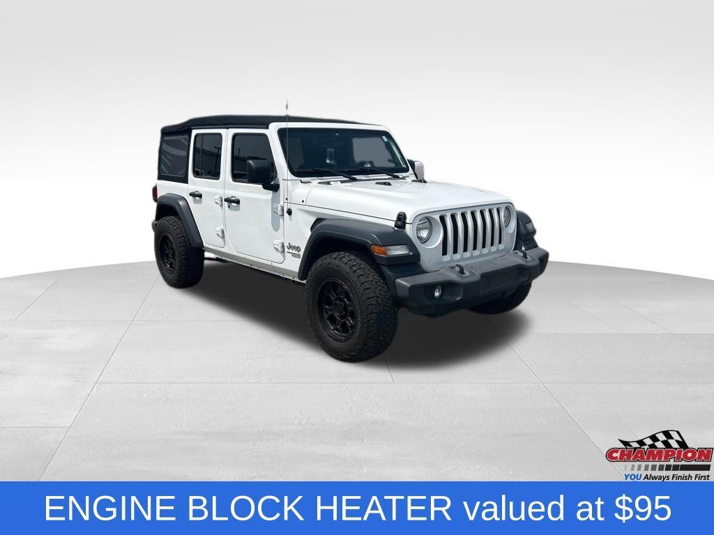 used 2018 Jeep Wrangler Unlimited car, priced at $21,700