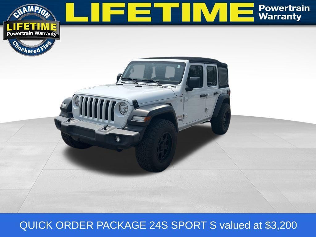 used 2018 Jeep Wrangler Unlimited car, priced at $21,700