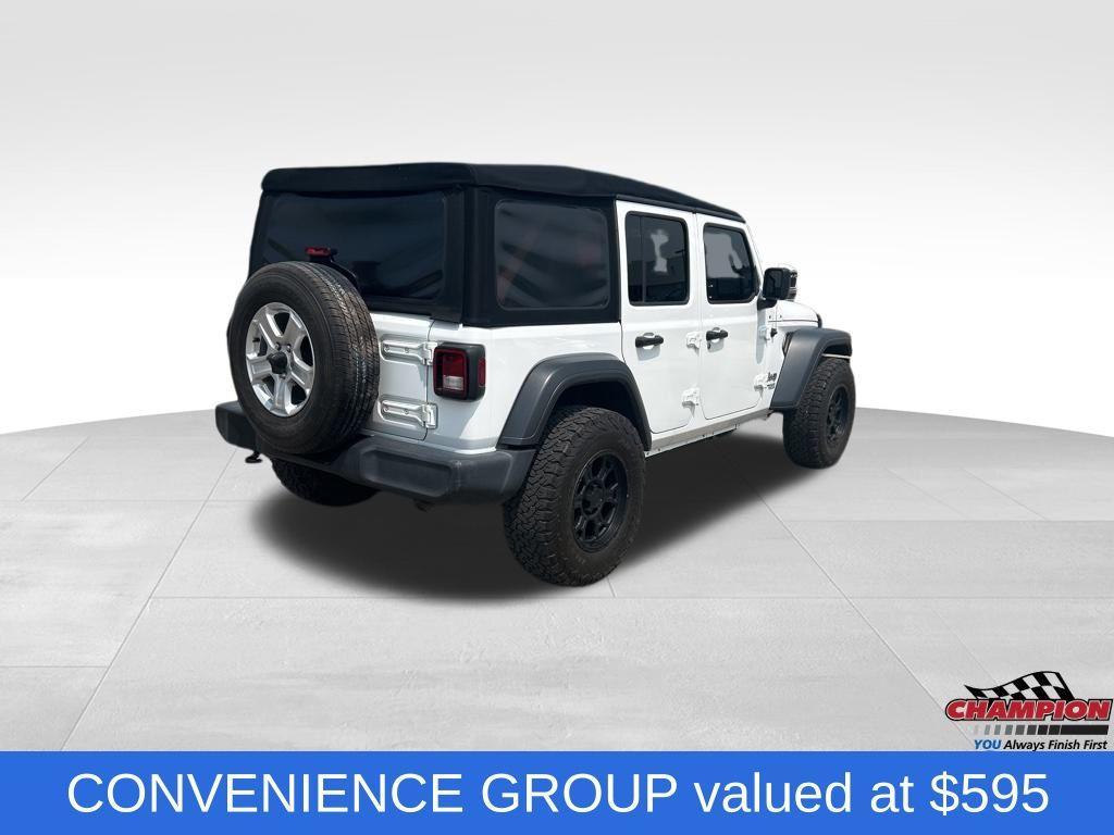 used 2018 Jeep Wrangler Unlimited car, priced at $21,700