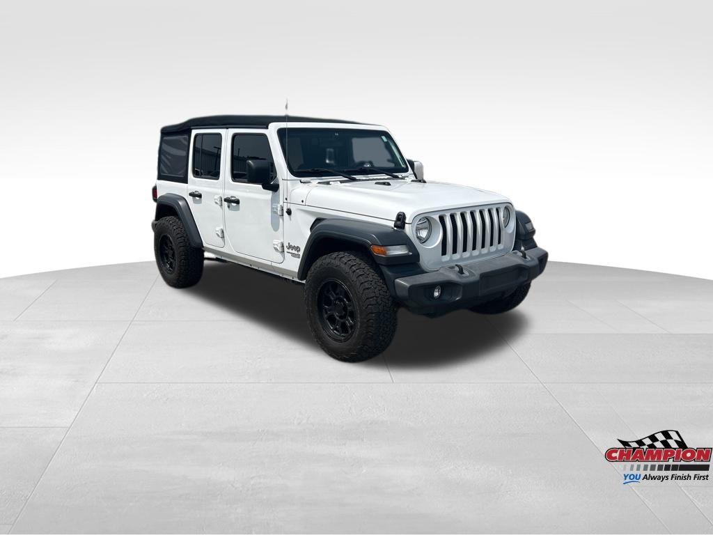 used 2018 Jeep Wrangler Unlimited car, priced at $22,379
