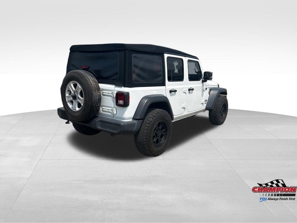 used 2018 Jeep Wrangler Unlimited car, priced at $22,379