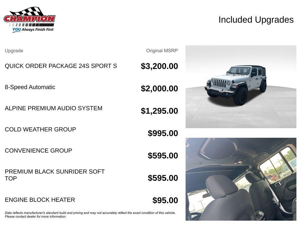 used 2018 Jeep Wrangler Unlimited car, priced at $21,700