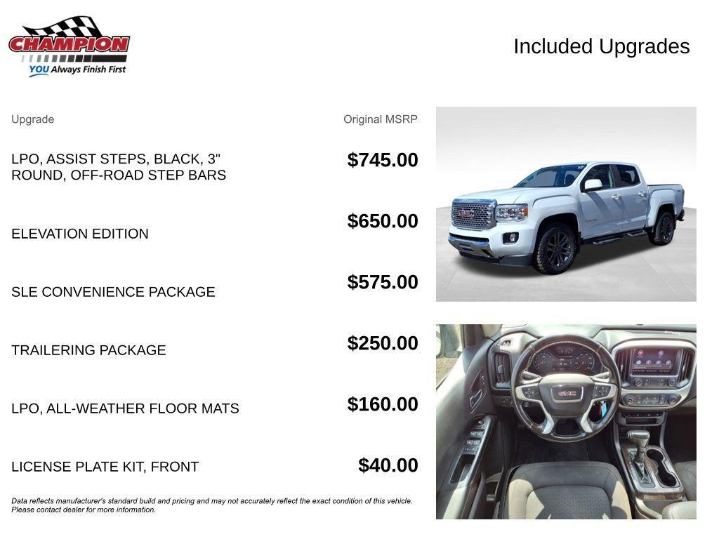 used 2019 GMC Canyon car, priced at $21,600