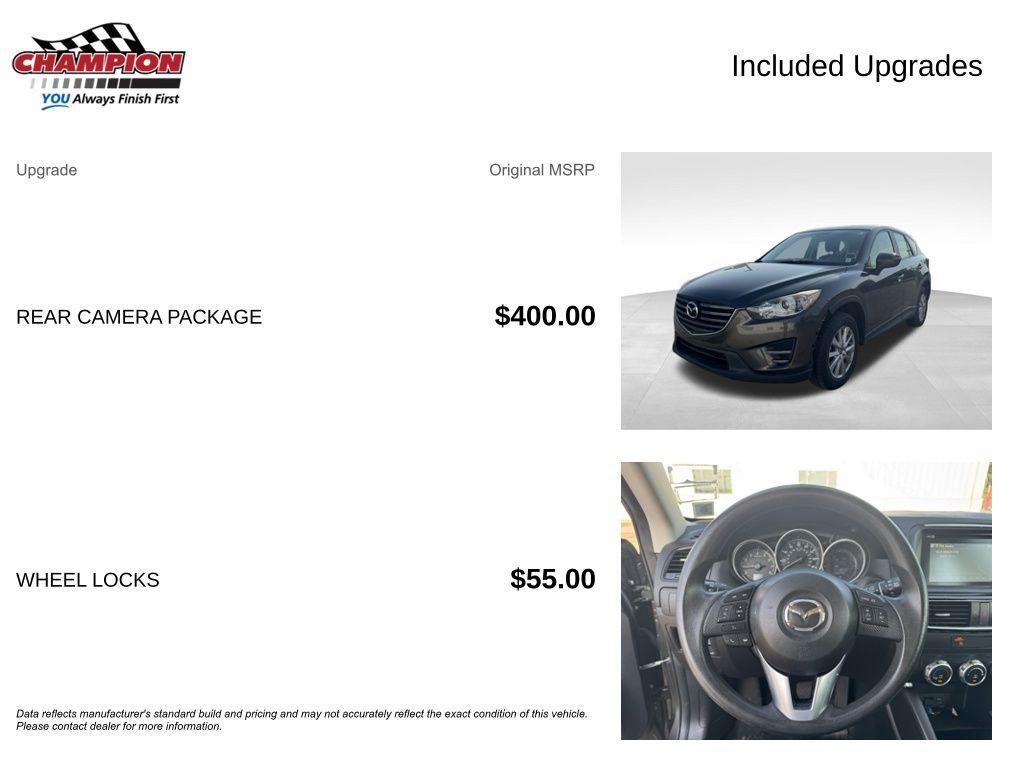 used 2016 Mazda CX-5 car, priced at $15,000