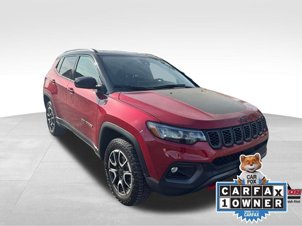 used 2025 Jeep Compass car, priced at $29,600