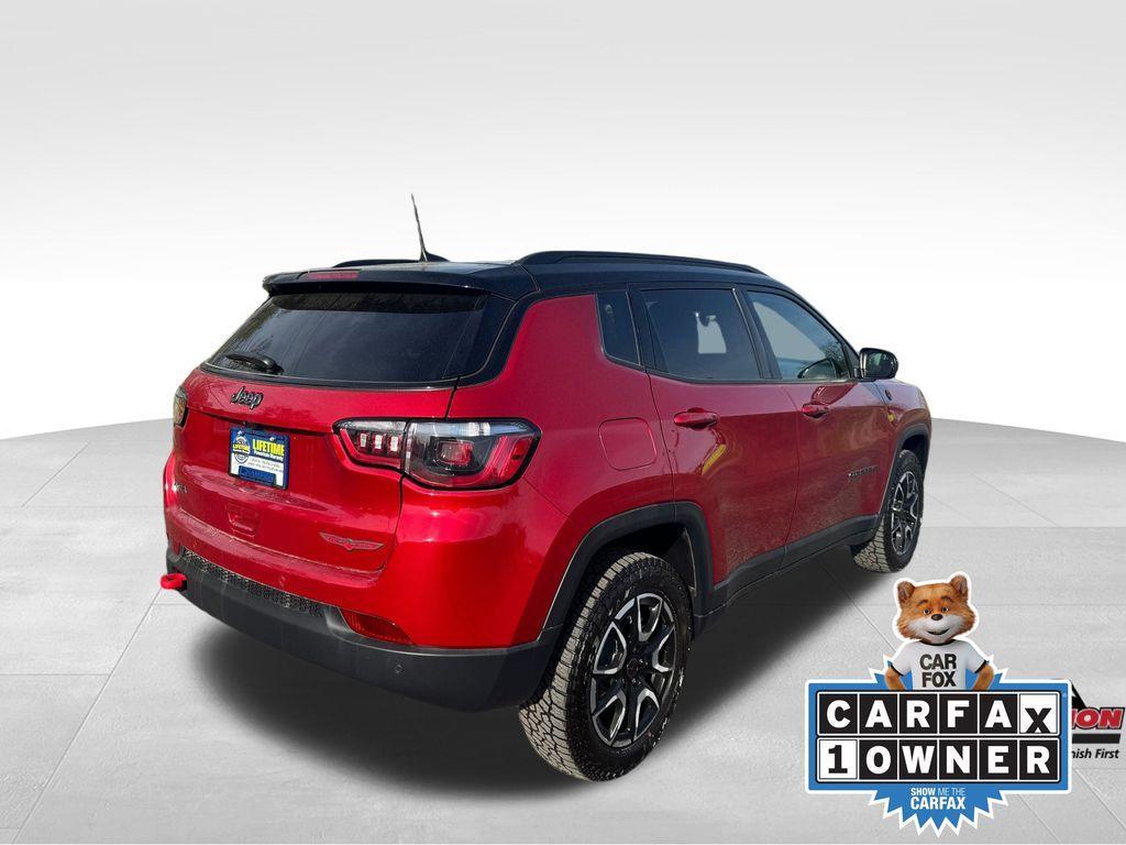 used 2025 Jeep Compass car, priced at $29,600