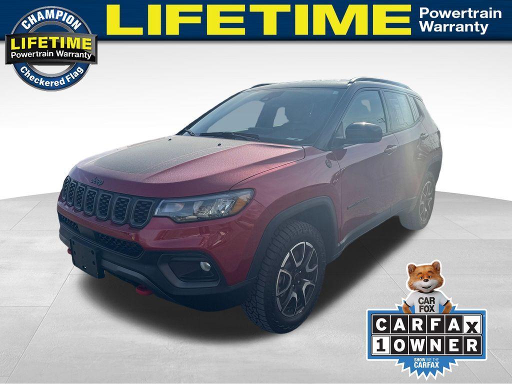 used 2025 Jeep Compass car, priced at $29,600