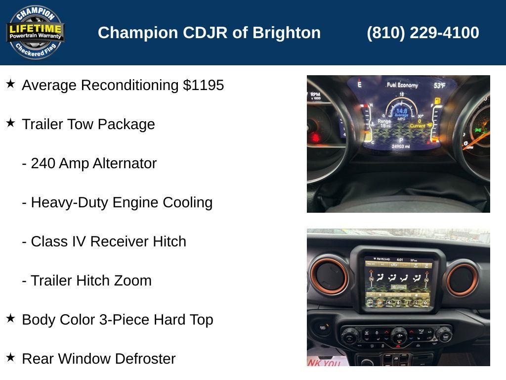 used 2023 Jeep Gladiator car, priced at $39,400