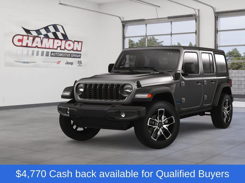 new 2025 Jeep Wrangler 4xe car, priced at $49,912