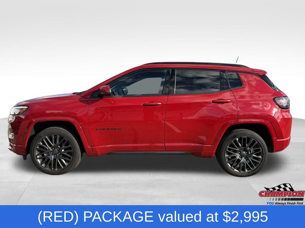 used 2022 Jeep Compass car, priced at $25,200