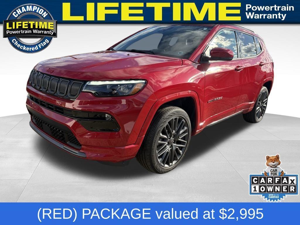 used 2022 Jeep Compass car, priced at $25,200