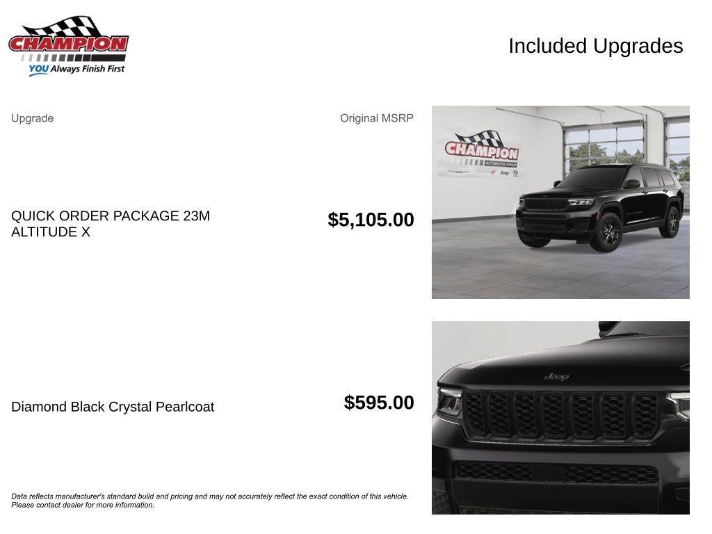 new 2025 Jeep Grand Cherokee L car, priced at $44,366