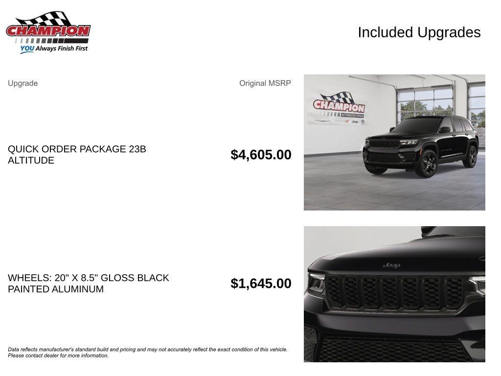 new 2025 Jeep Grand Cherokee car, priced at $46,675