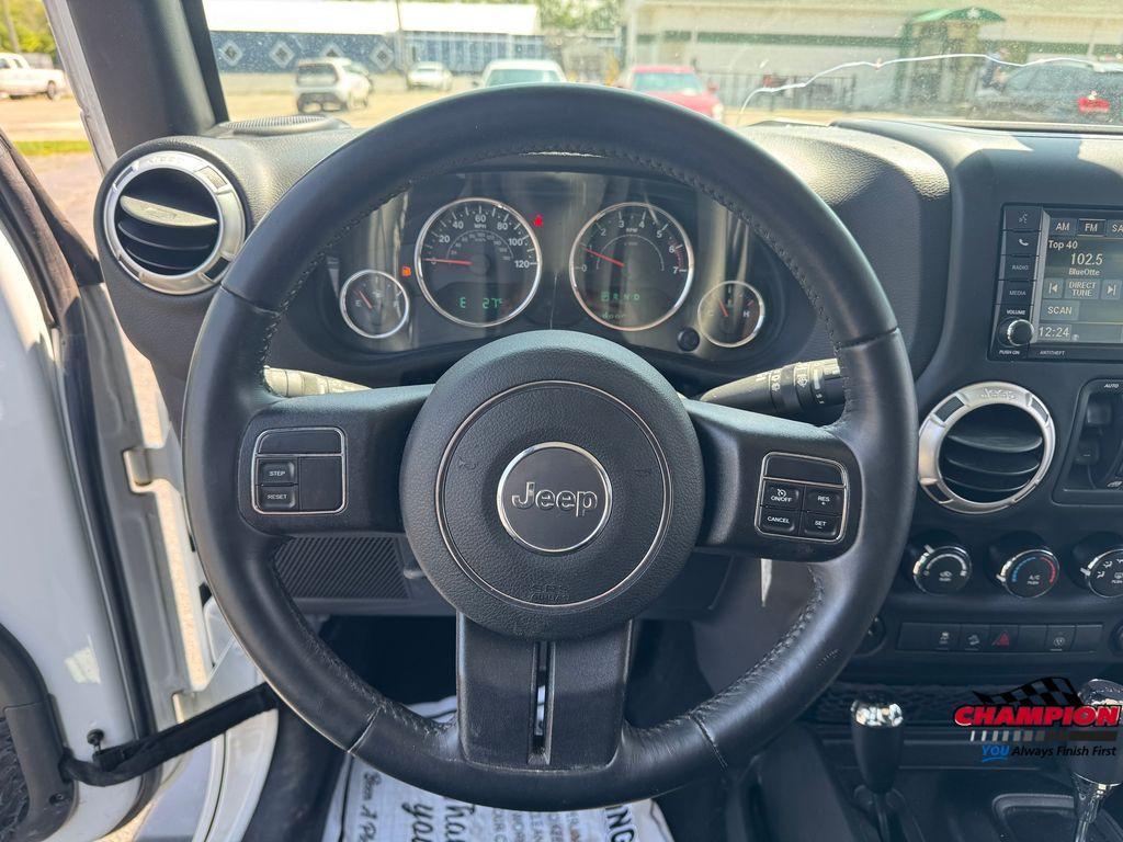 used 2016 Jeep Wrangler Unlimited car, priced at $21,100