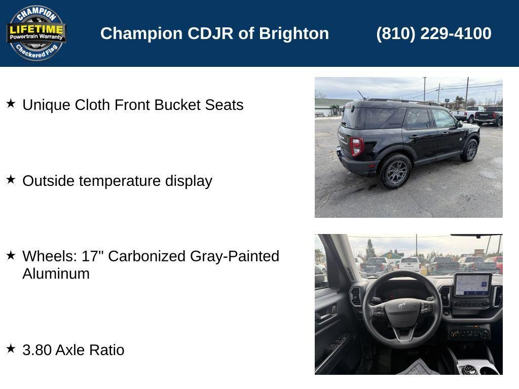 used 2024 Ford Bronco Sport car, priced at $27,800