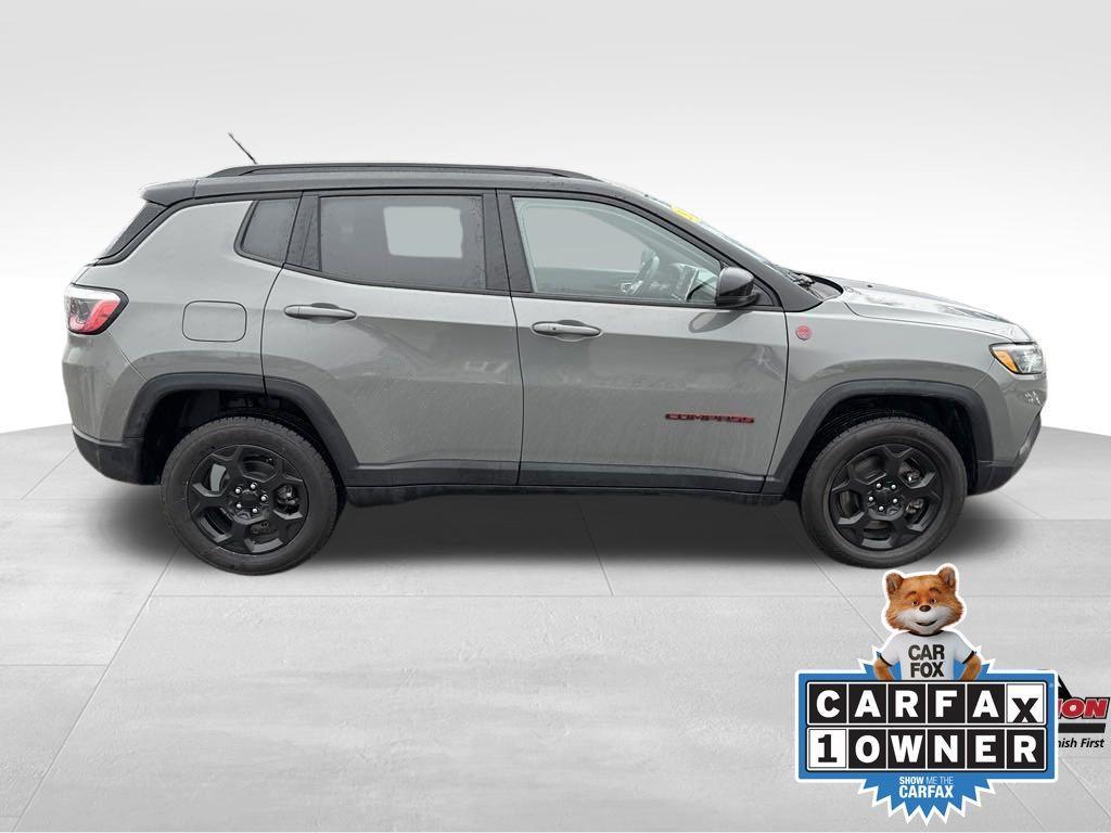 used 2023 Jeep Compass car, priced at $23,500