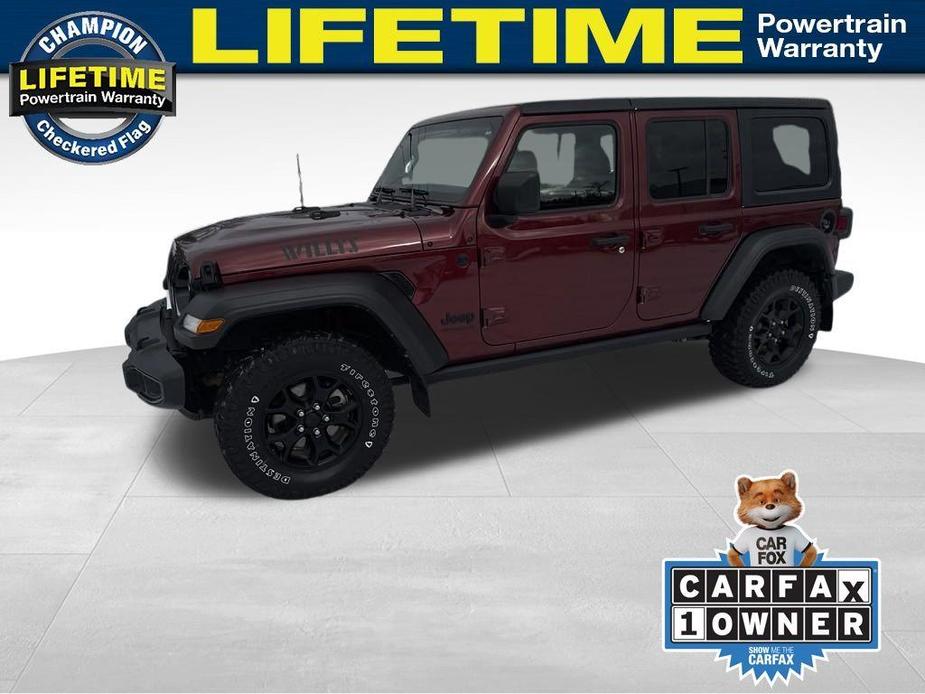 used 2021 Jeep Wrangler Unlimited car, priced at $30,800