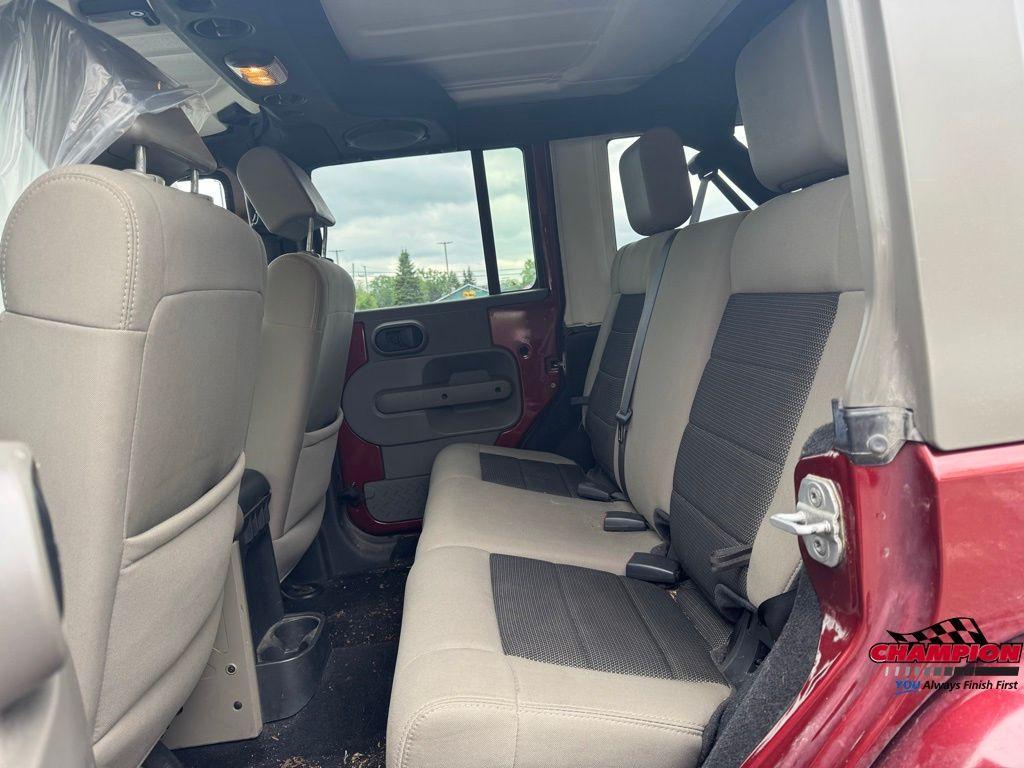 used 2010 Jeep Wrangler Unlimited car, priced at $8,995