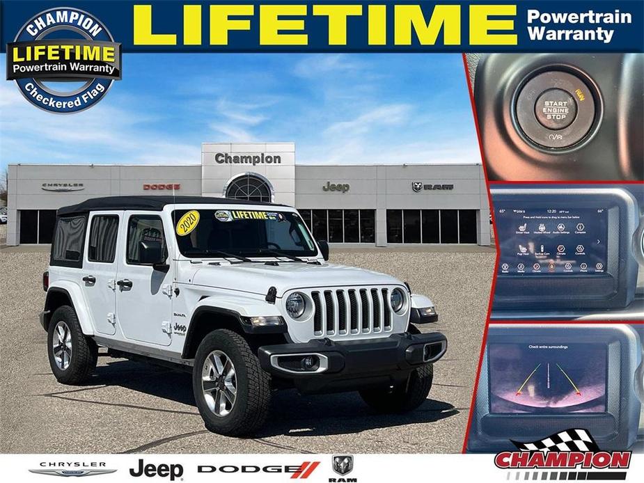 used 2020 Jeep Wrangler Unlimited car, priced at $38,900