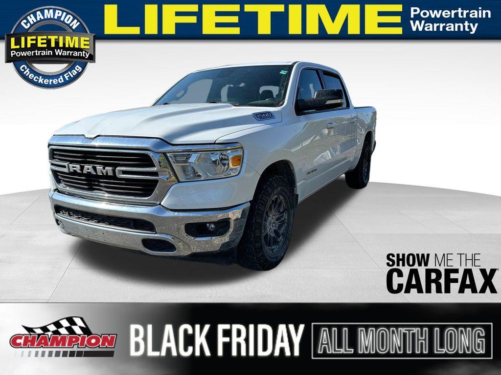 used 2021 Ram 1500 car, priced at $29,076