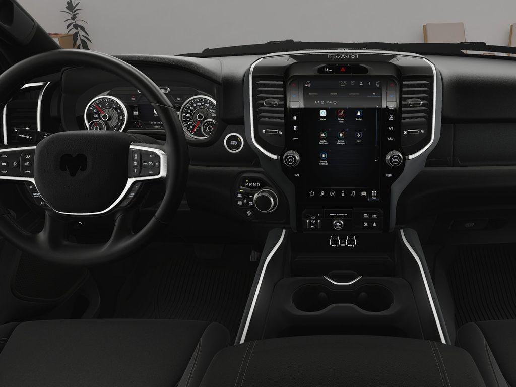 new 2025 Ram 1500 car, priced at $55,168