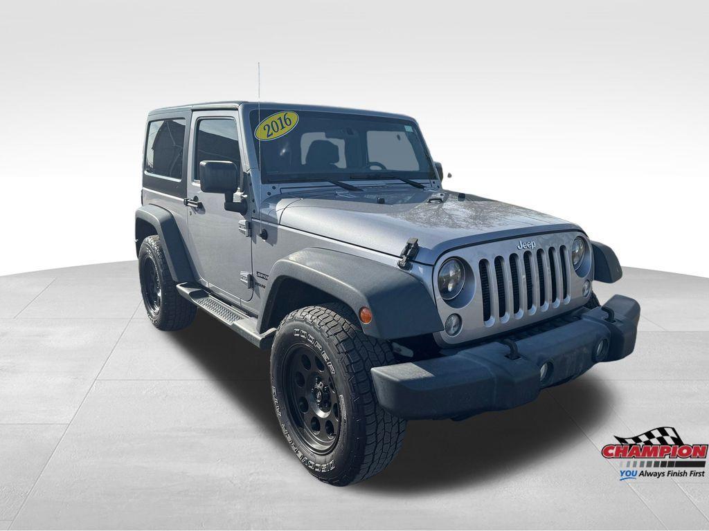 used 2016 Jeep Wrangler car, priced at $14,800