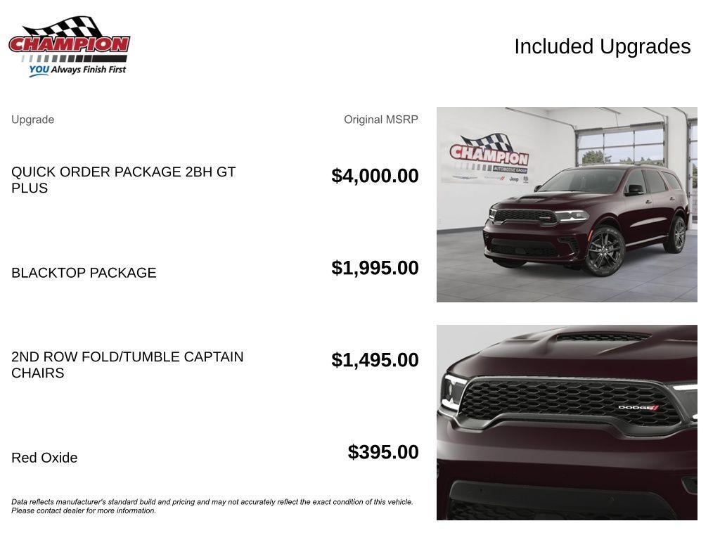 new 2025 Dodge Durango car, priced at $48,473