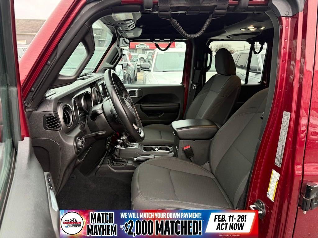 used 2021 Jeep Wrangler Unlimited car, priced at $25,500