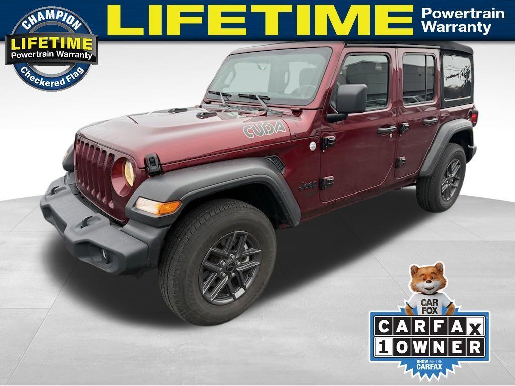 used 2021 Jeep Wrangler Unlimited car, priced at $26,300