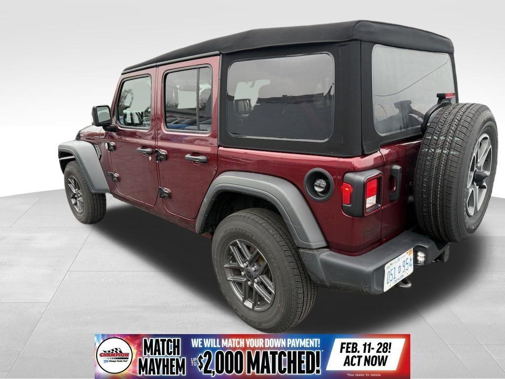 used 2021 Jeep Wrangler Unlimited car, priced at $25,500