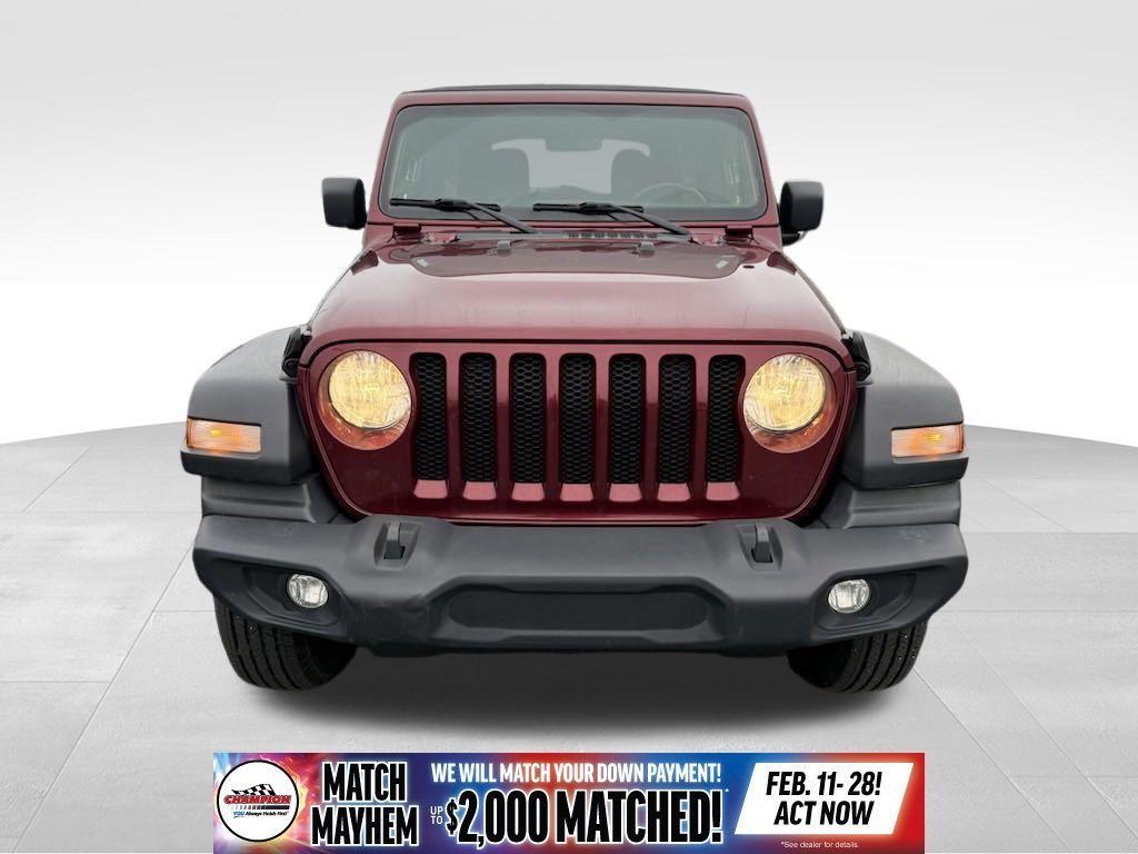 used 2021 Jeep Wrangler Unlimited car, priced at $25,500